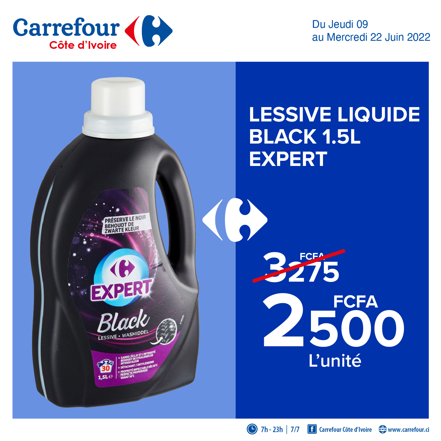 Lessive liquide black 1,5L expert