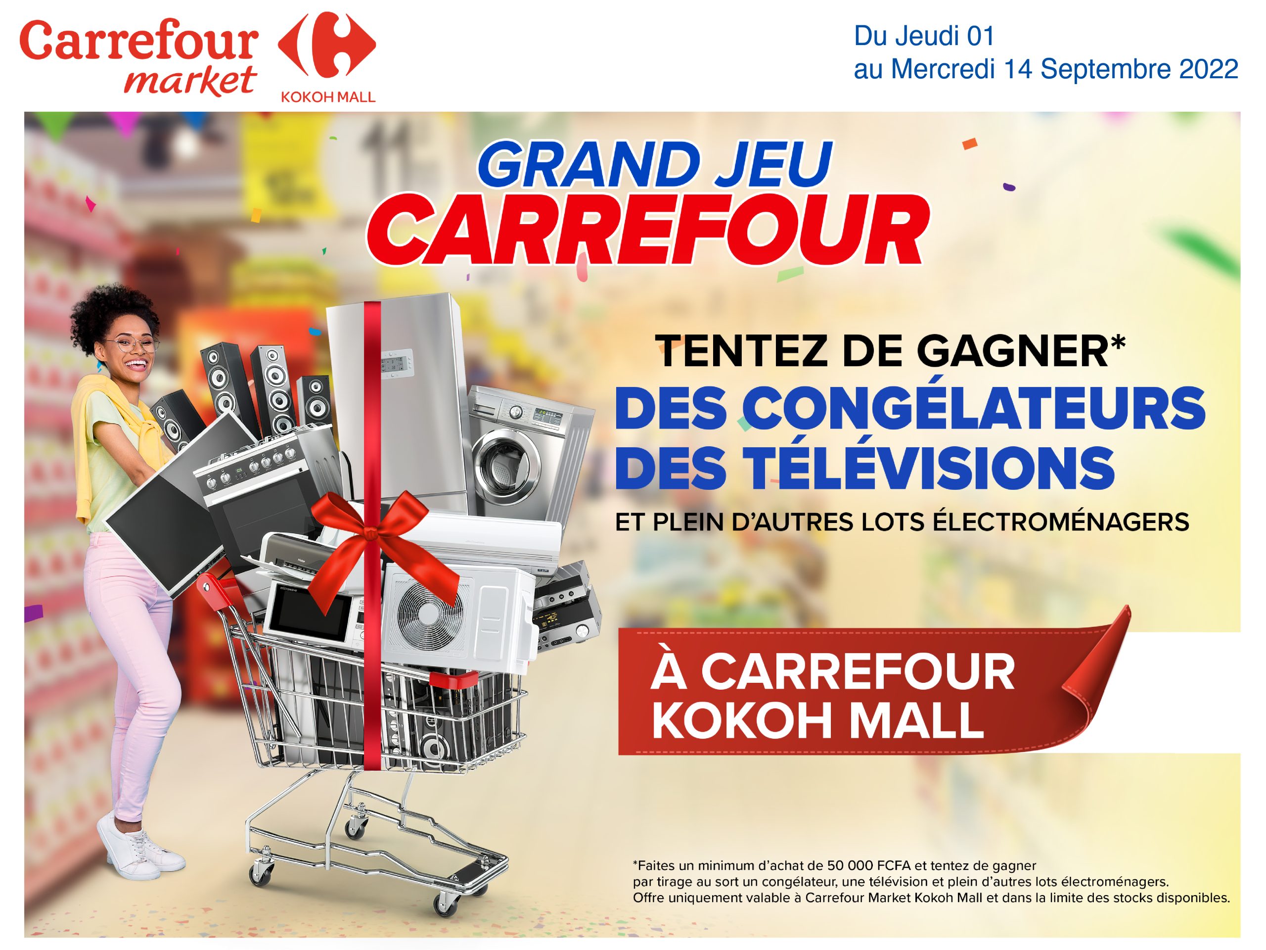 TOMBOLA chez Carrefour Market Kokoh Mall