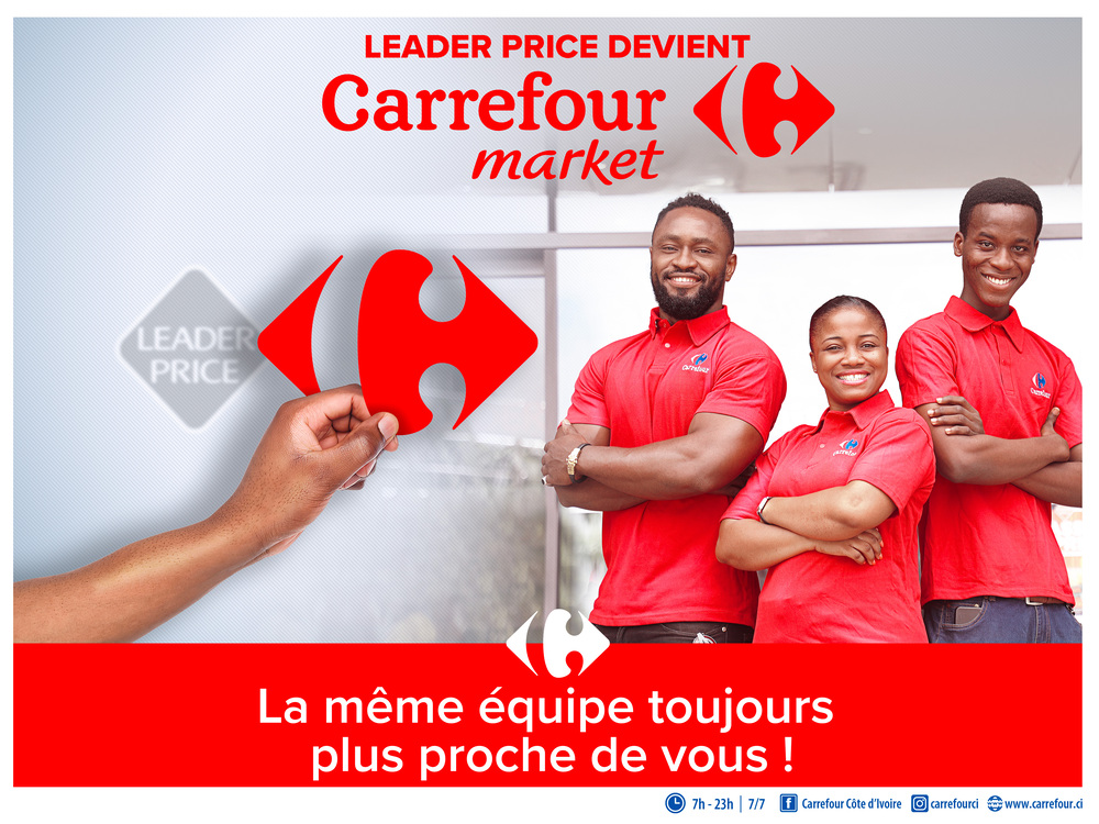 CFAO Consumer Retail Côte d’Ivoire transforme ses dernières acquisitions en Carrefour market et Supeco